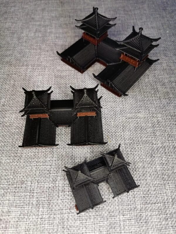 A2 – Miniature Ancient Temples model (3D Printed) - Image 4