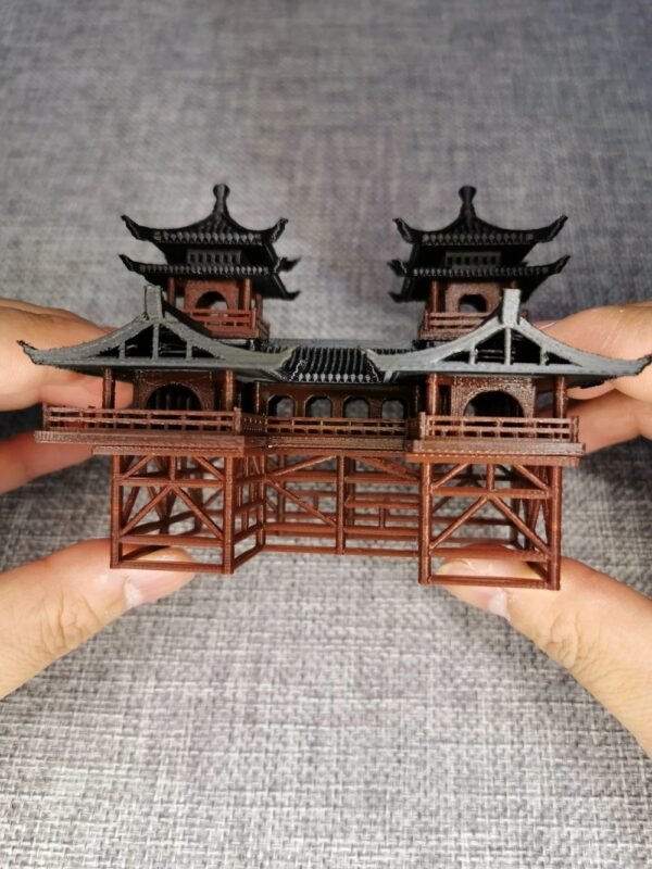 A2 – Miniature Ancient Temples model (3D Printed) - Image 6