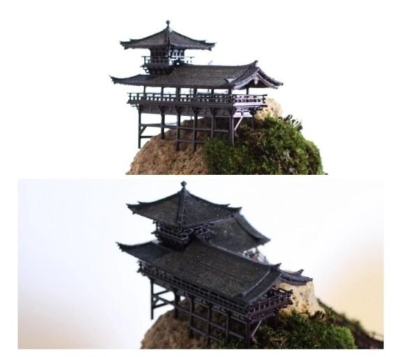 A1 - Miniature Ancient Temples model (3D Printed)