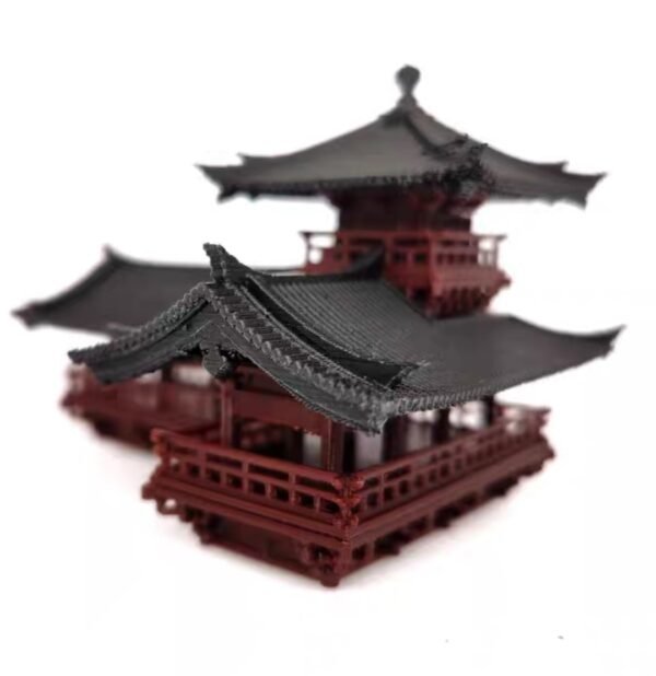 A1 - Miniature Ancient Temples model (3D Printed) - Image 4