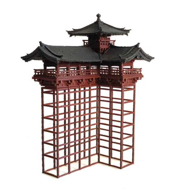 A1 - Miniature Ancient Temples model (3D Printed) - Image 2