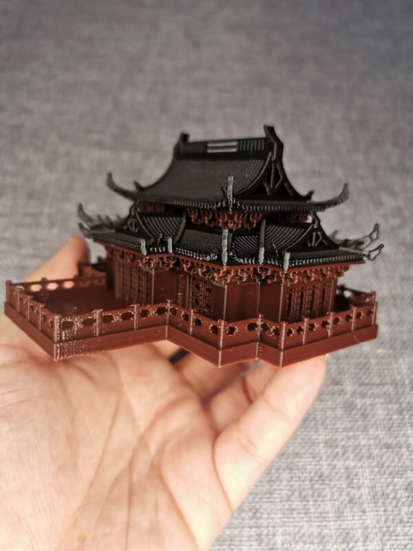 A6 – Miniature Ancient Temples model (3D Printed) - Image 2