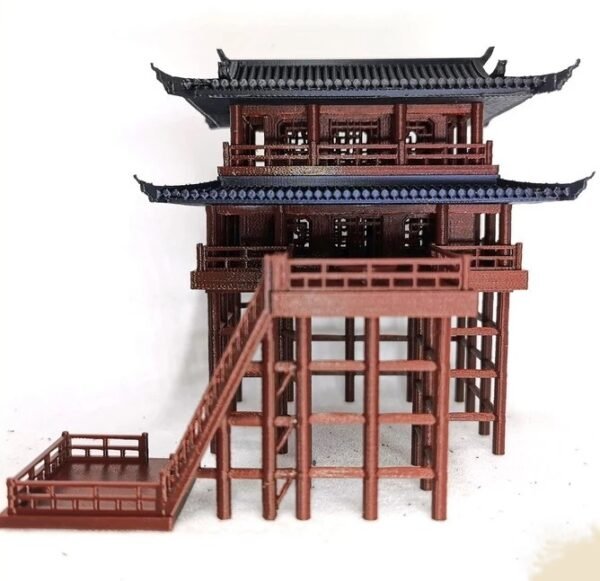 A3 – Miniature Ancient Temples model (3D Printed) - Image 4