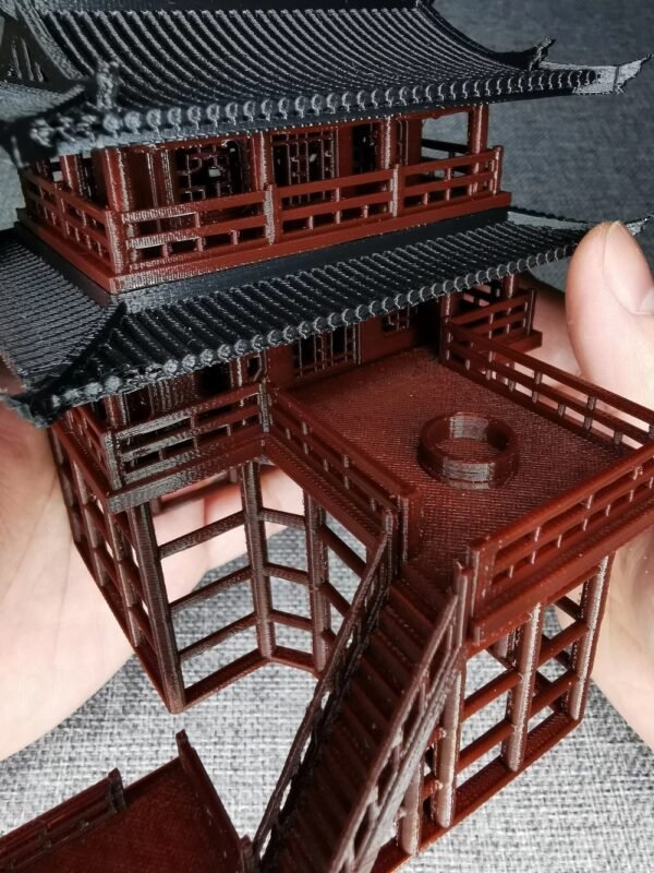 A3 – Miniature Ancient Temples model (3D Printed) - Image 6