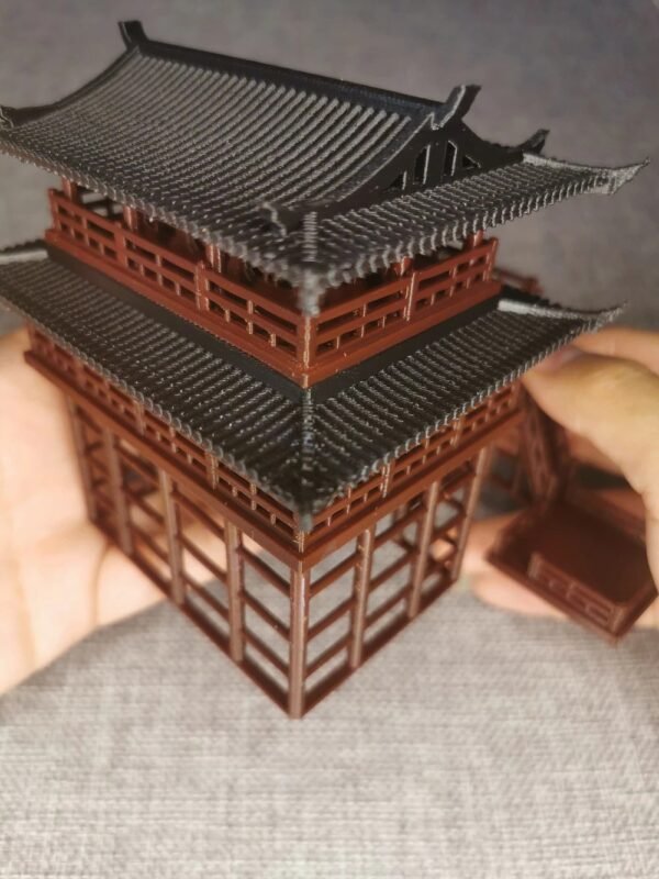 A3 – Miniature Ancient Temples model (3D Printed) - Image 11