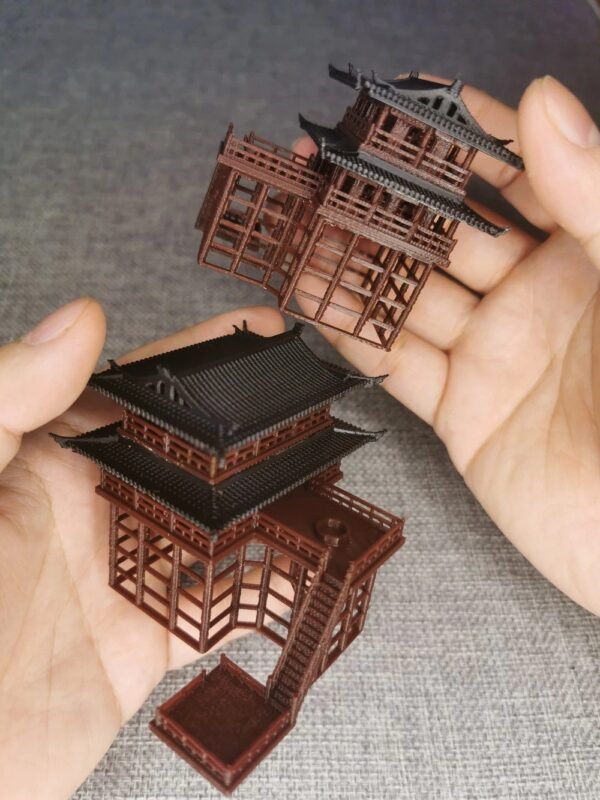 A3 – Miniature Ancient Temples model (3D Printed) - Image 7