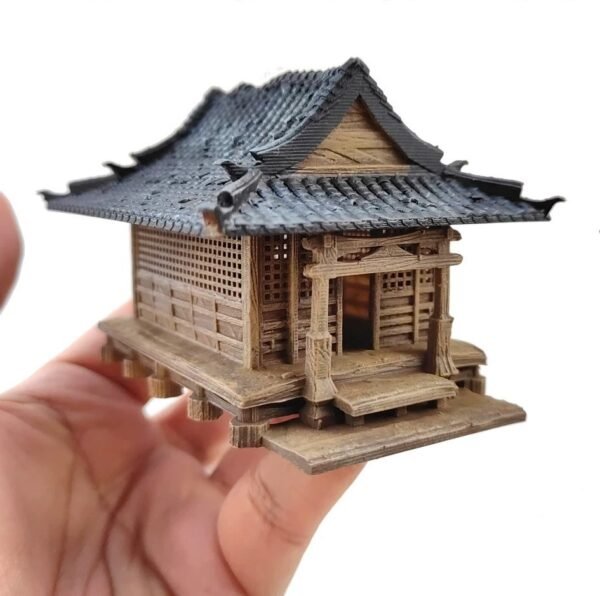 B12- Miniature Ancient temple model (3D Printed)