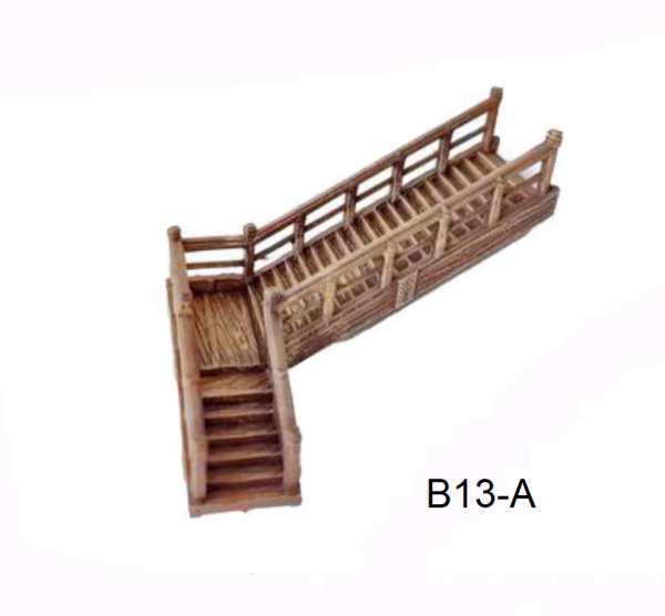 B13 - Miniature Ancient Bridge model (3D Printed)