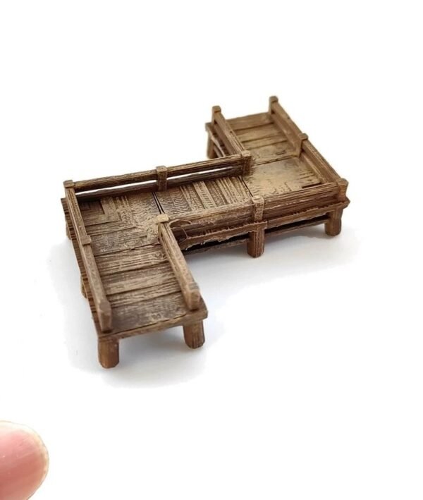 B19 - Miniature Ancient Bridge model (3D Printed) - Image 2