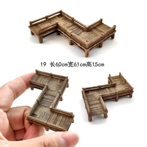 B19 - Miniature Ancient Bridge model (3D Printed) - Image 4