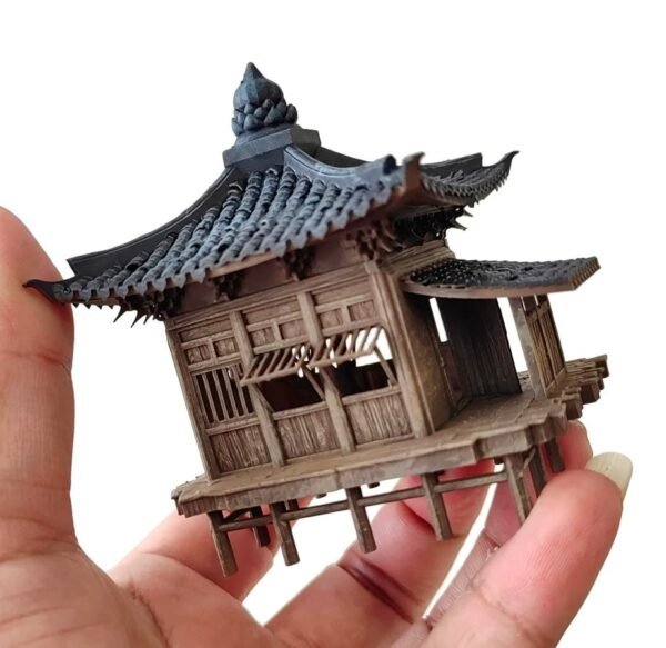 B3- Miniature Ancient temple model (3D Printed) - Image 2