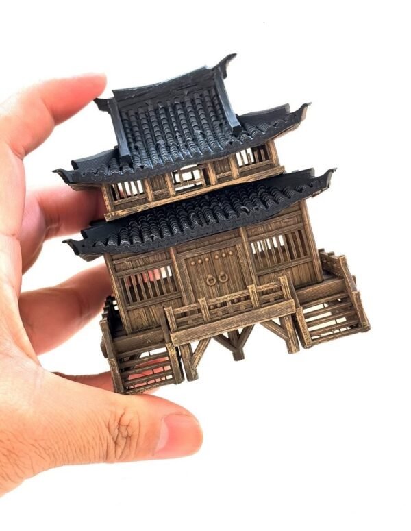 B31- Miniature Ancient temple model (3D Printed) - Image 3