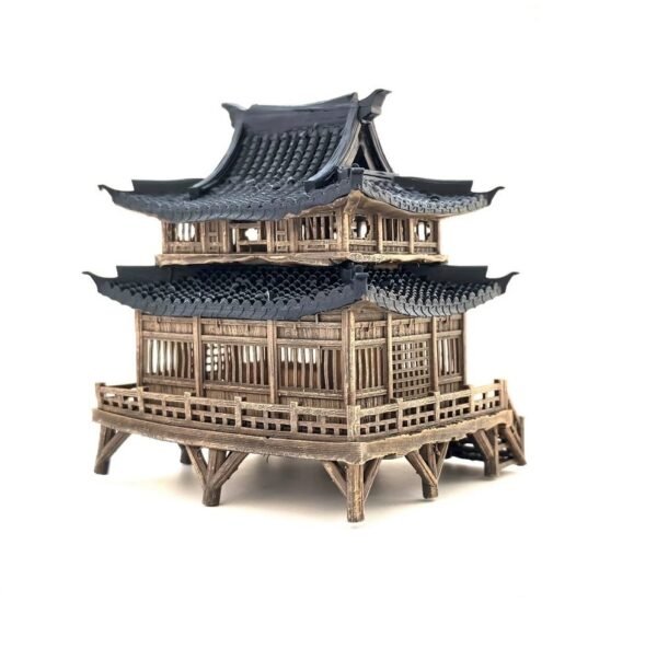 B31- Miniature Ancient temple model (3D Printed) - Image 2