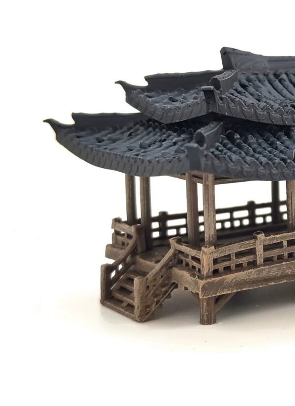 B35- Miniature Ancient temple model (3D Printed) - Image 3