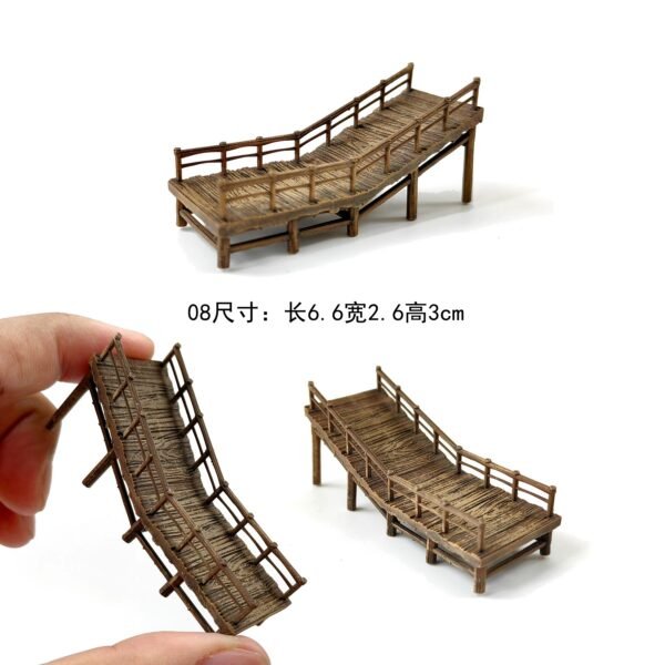 B8 - Miniature Ancient Bridge model (3D Printed) - Image 4