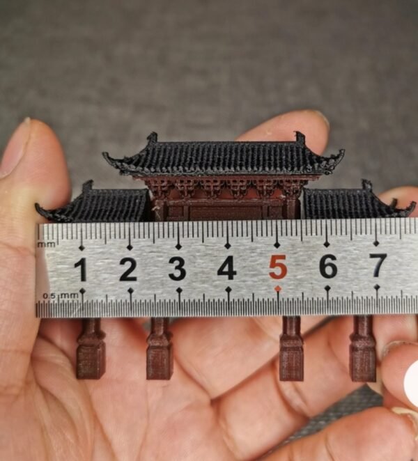 A7 – Miniature Ancient Gate model (3D Printed) - Image 8