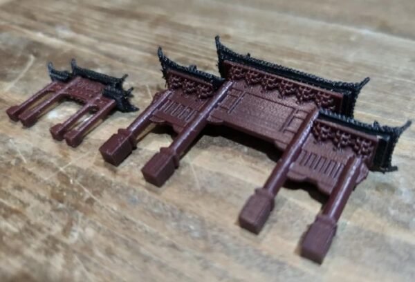 A7 – Miniature Ancient Gate model (3D Printed) - Image 4