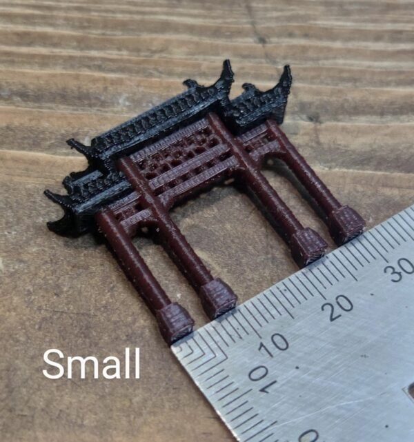 A7 – Miniature Ancient Gate model (3D Printed) - Image 9