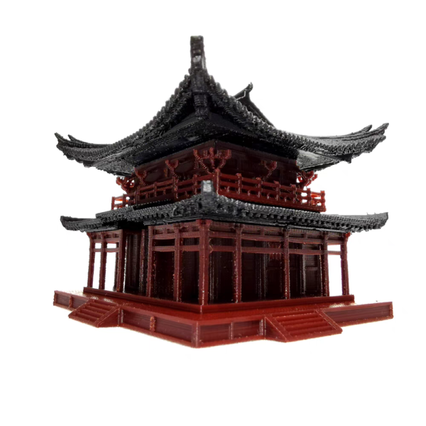 A4 – Miniature Ancient Temples model (3D Printed) - Image 5