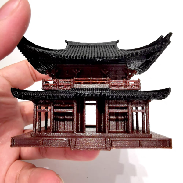 A4 – Miniature Ancient Temples model (3D Printed) - Image 3