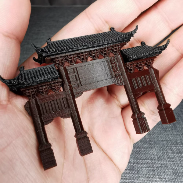 A7 – Miniature Ancient Gate model (3D Printed) - Image 2